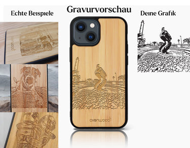 INDIVIDUEL iPhone 15 Pro bambou plastique